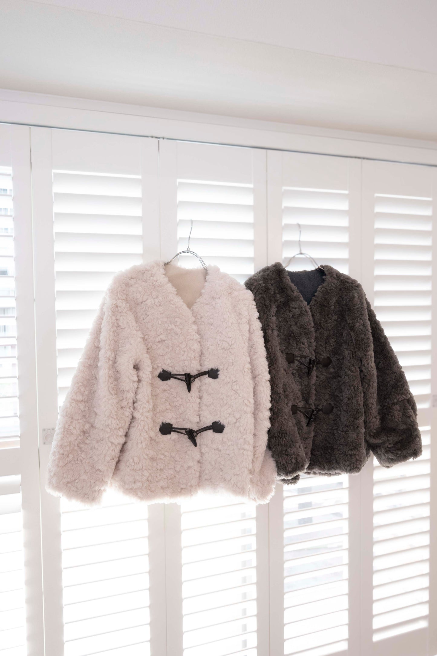 FLUFFY ECO FUR JACKET