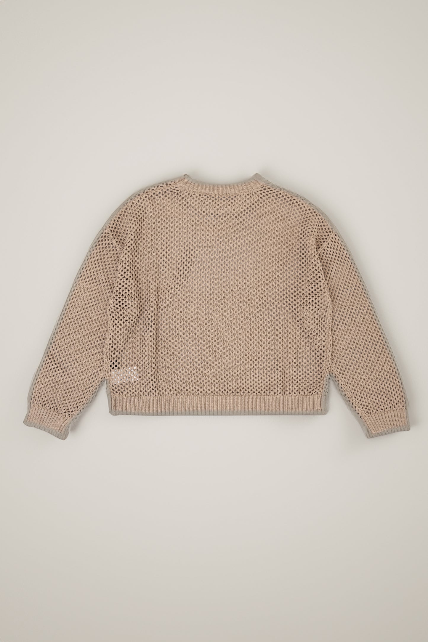 Dry touch mesh knit