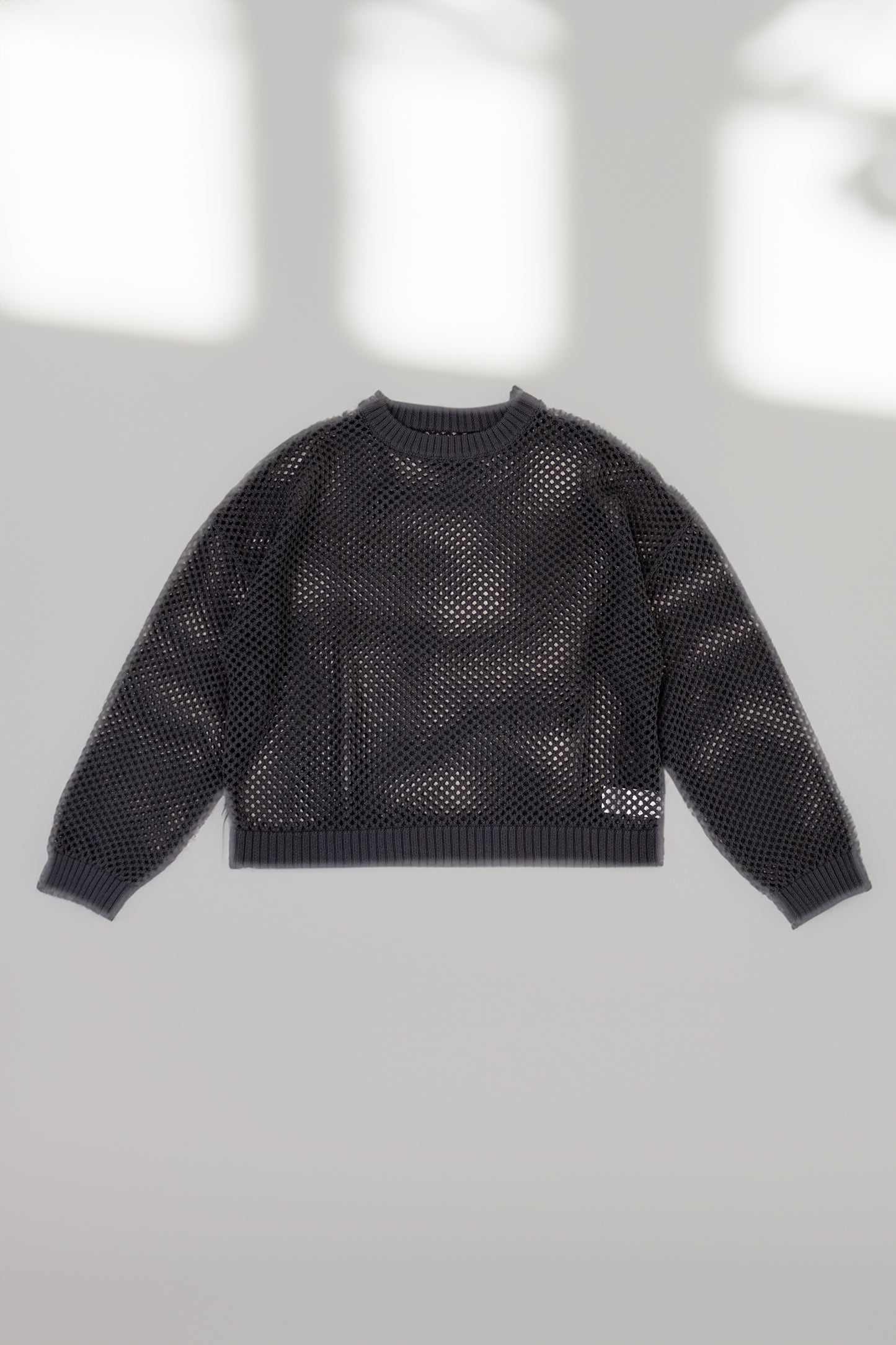 Dry touch mesh knit