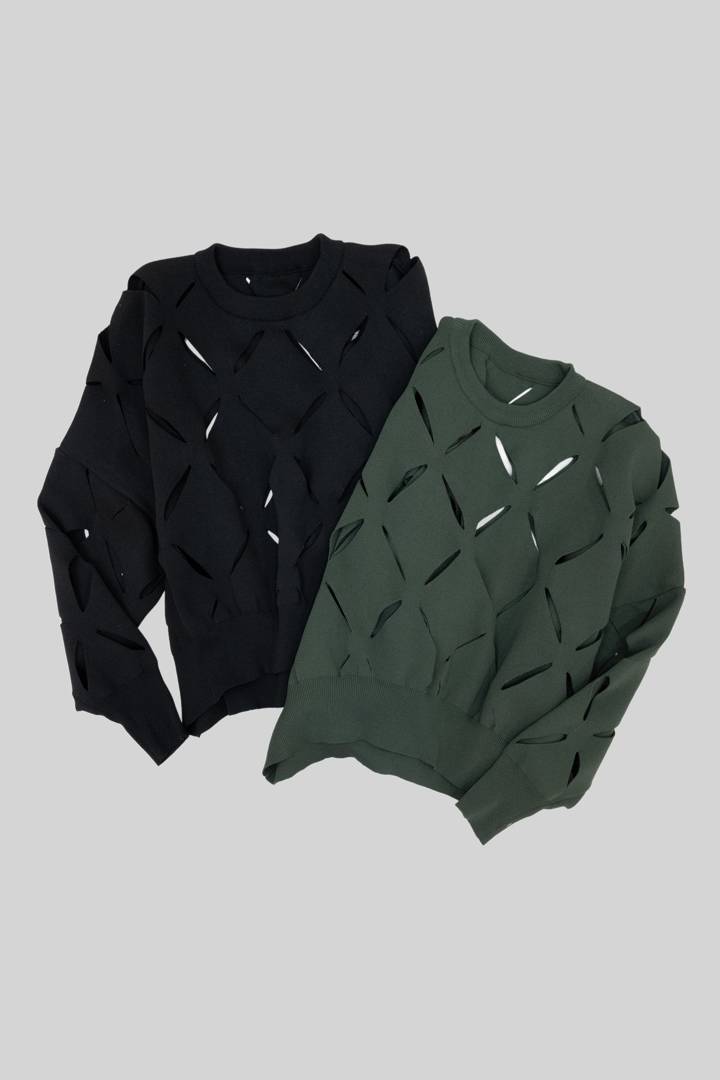 Cutting Knit Pullover