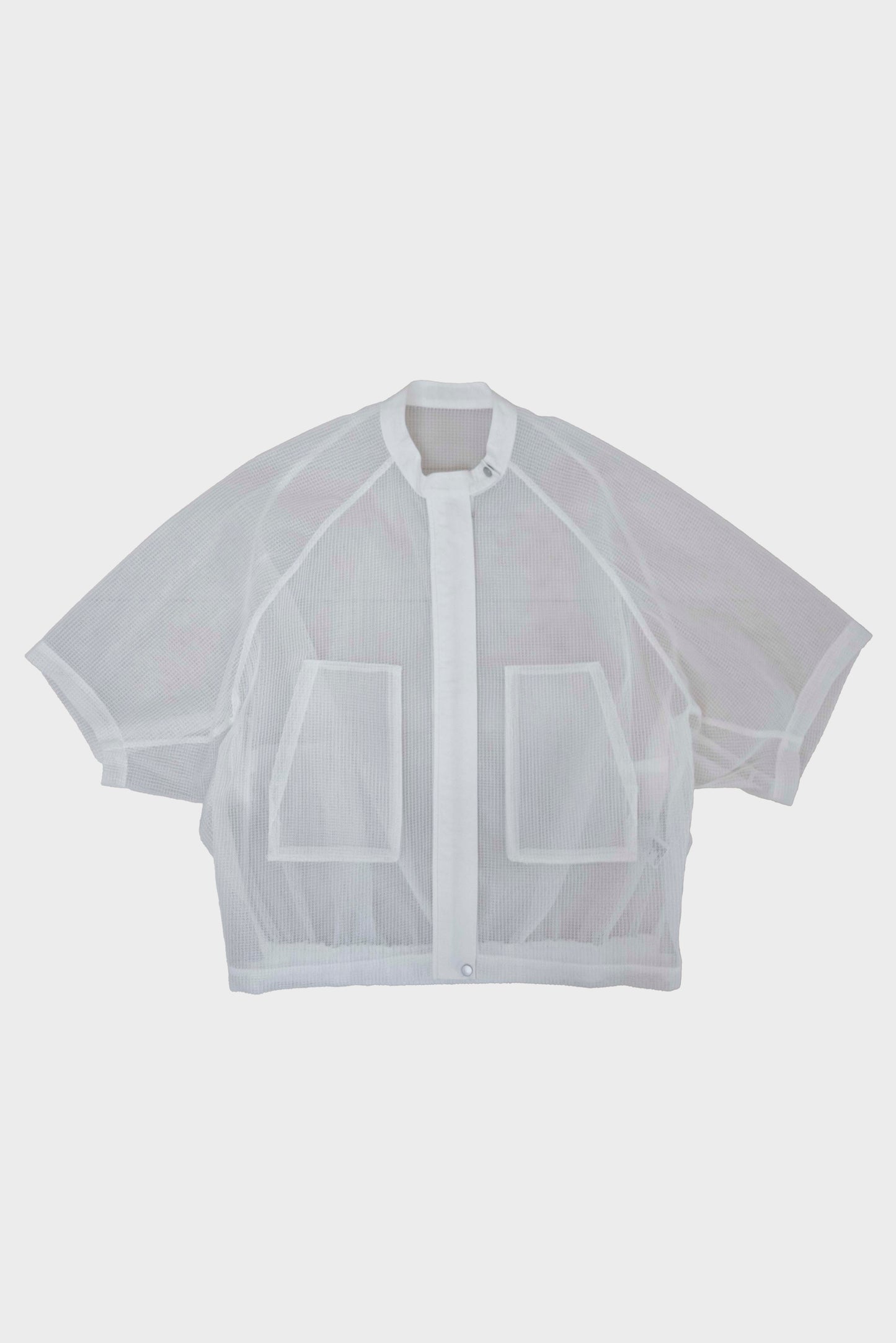 Mesh Dolman Blouson