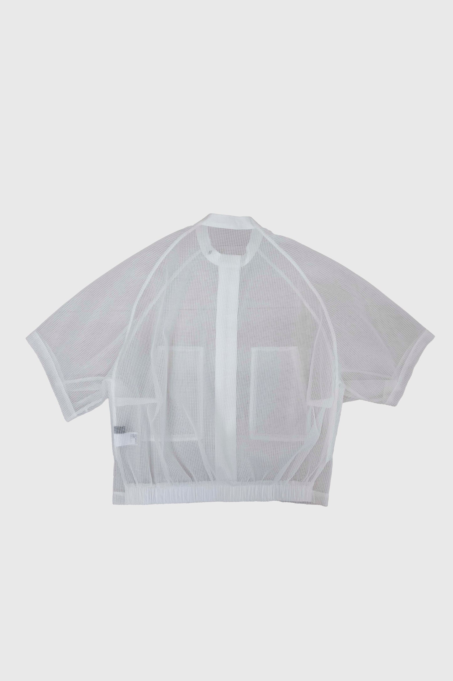 Mesh Dolman Blouson