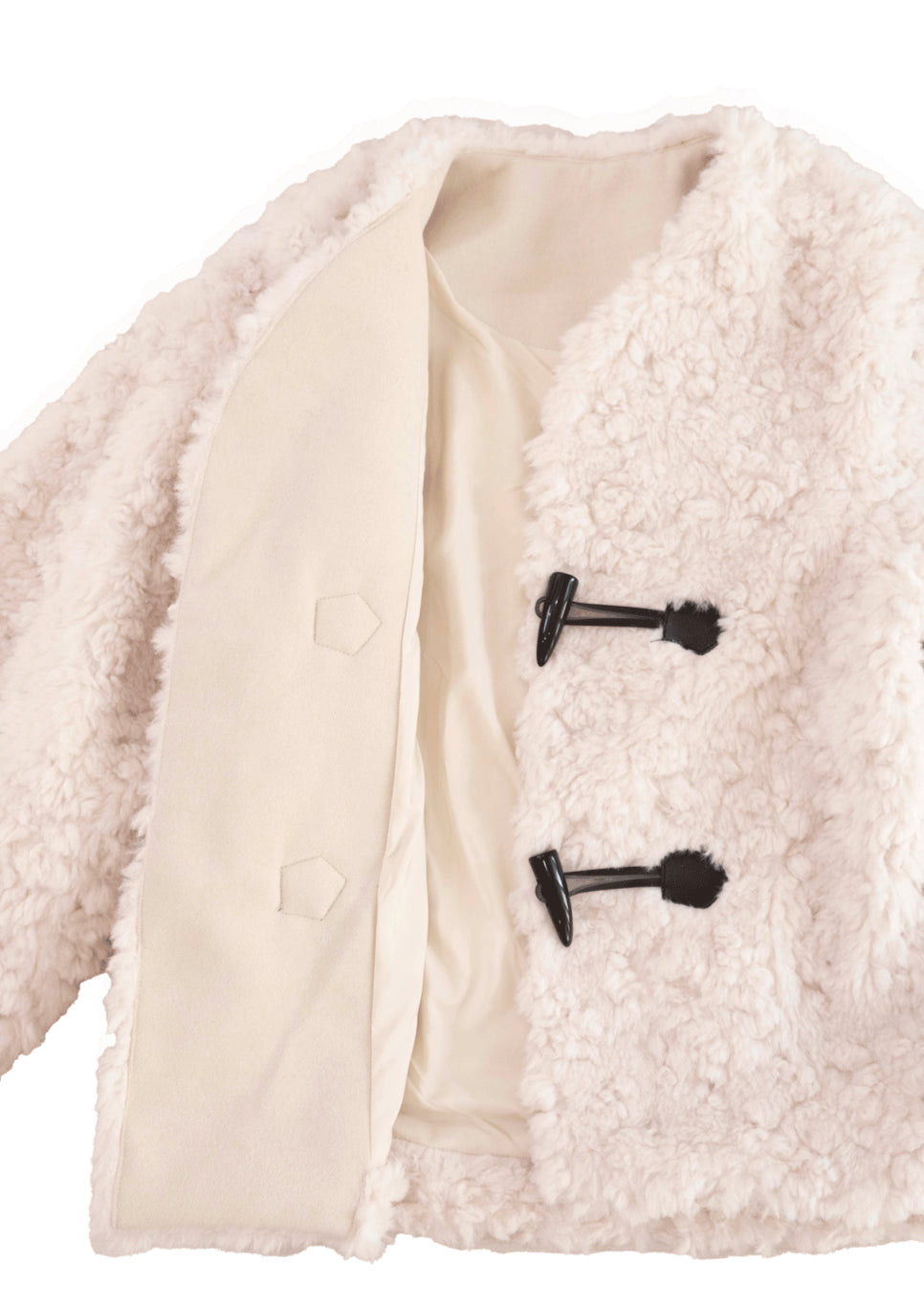 FLUFFY ECO FUR JACKET