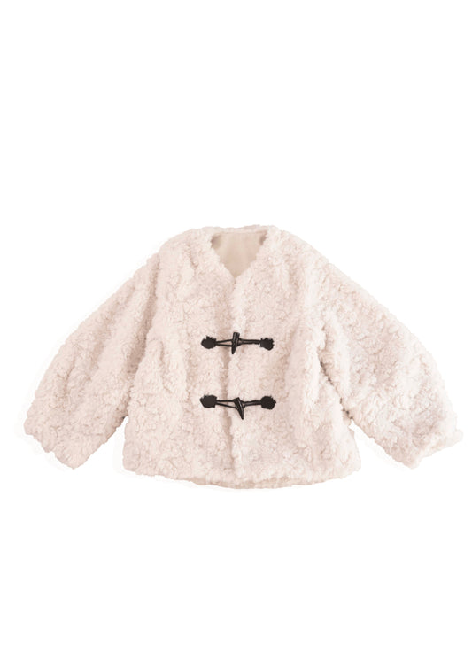 FLUFFY ECO FUR JACKET