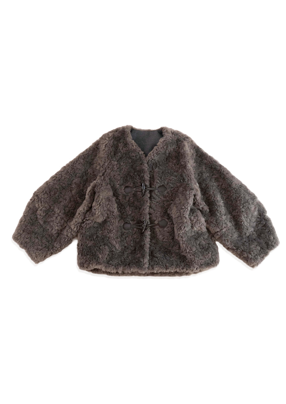 FLUFFY ECO FUR JACKET