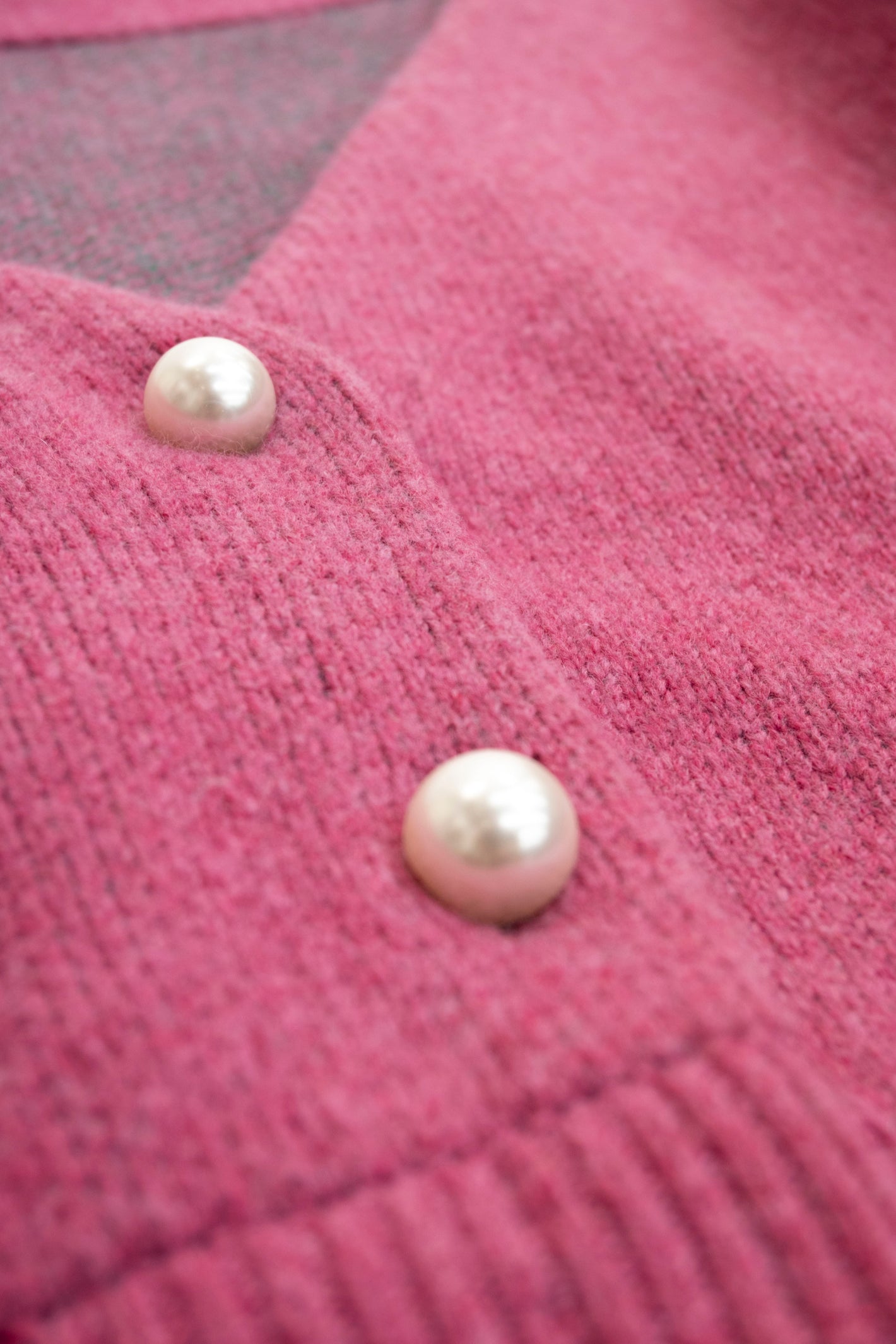 W-Jacquard 2way knit cardigan