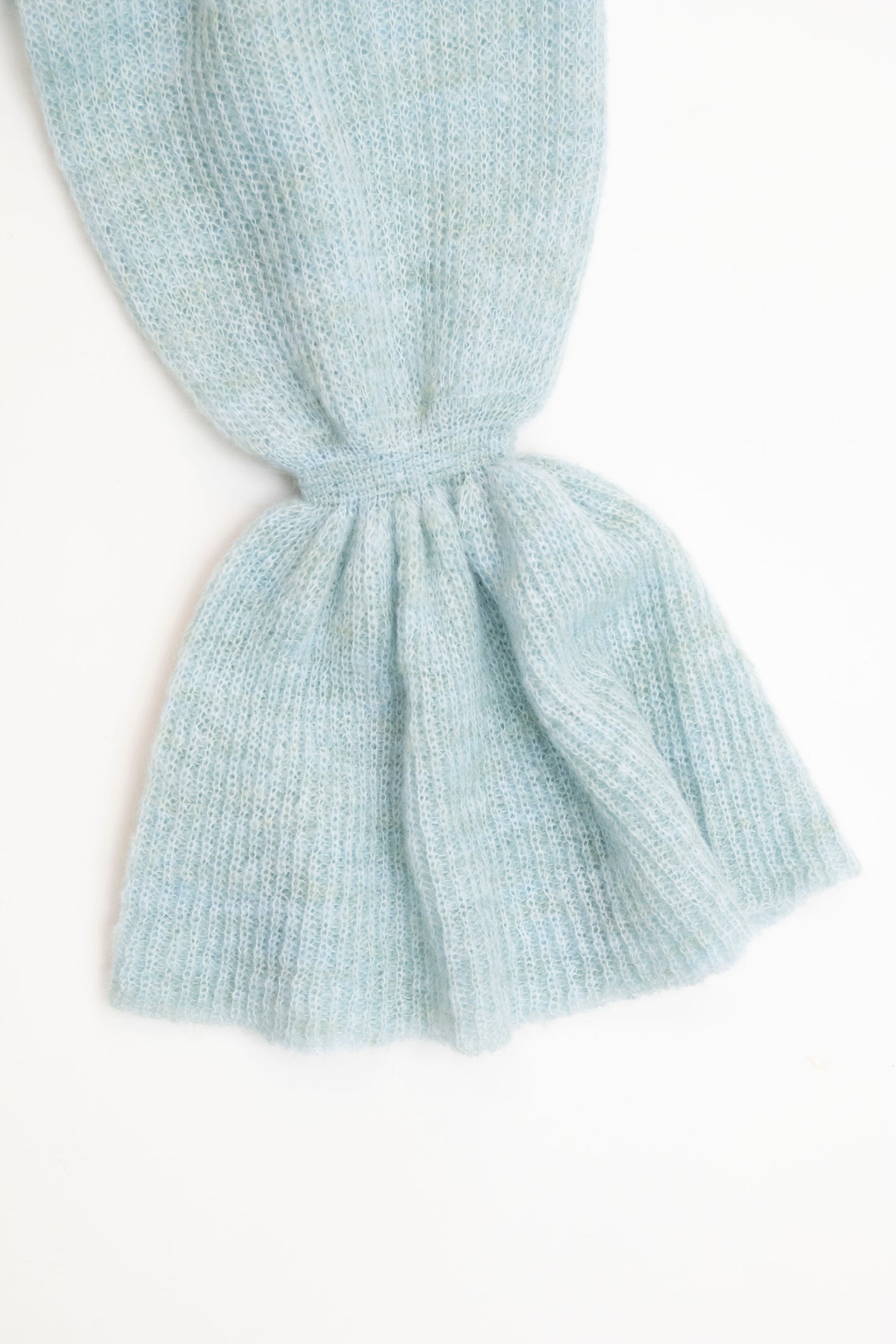 mohair blend sheer knit