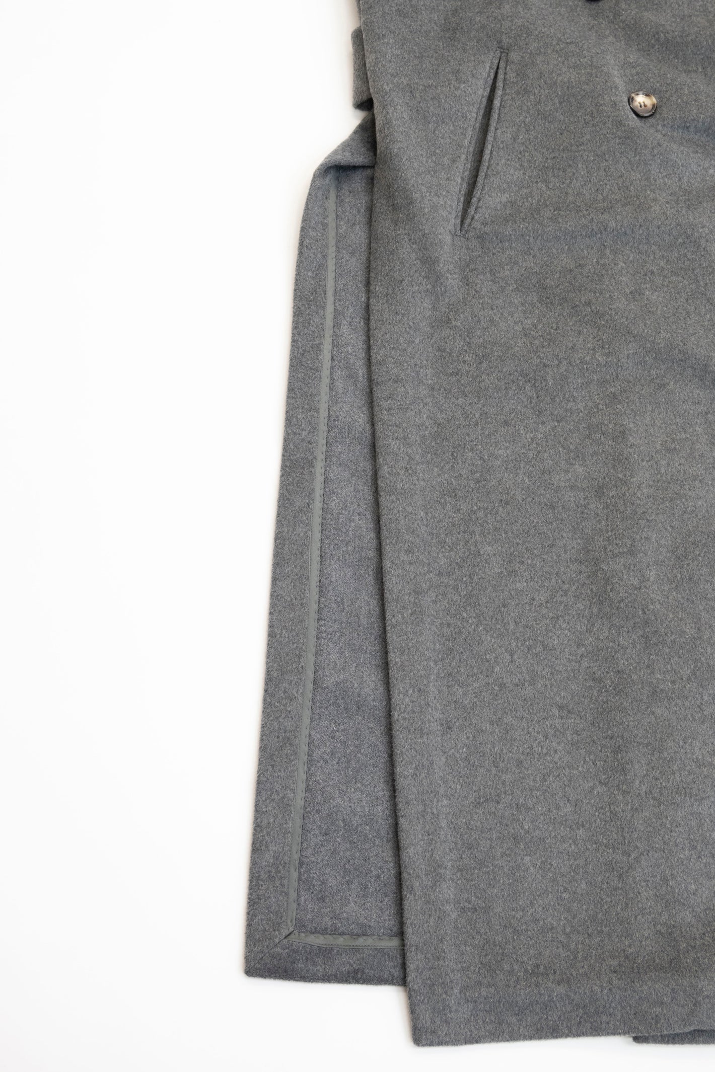 melton long gilet