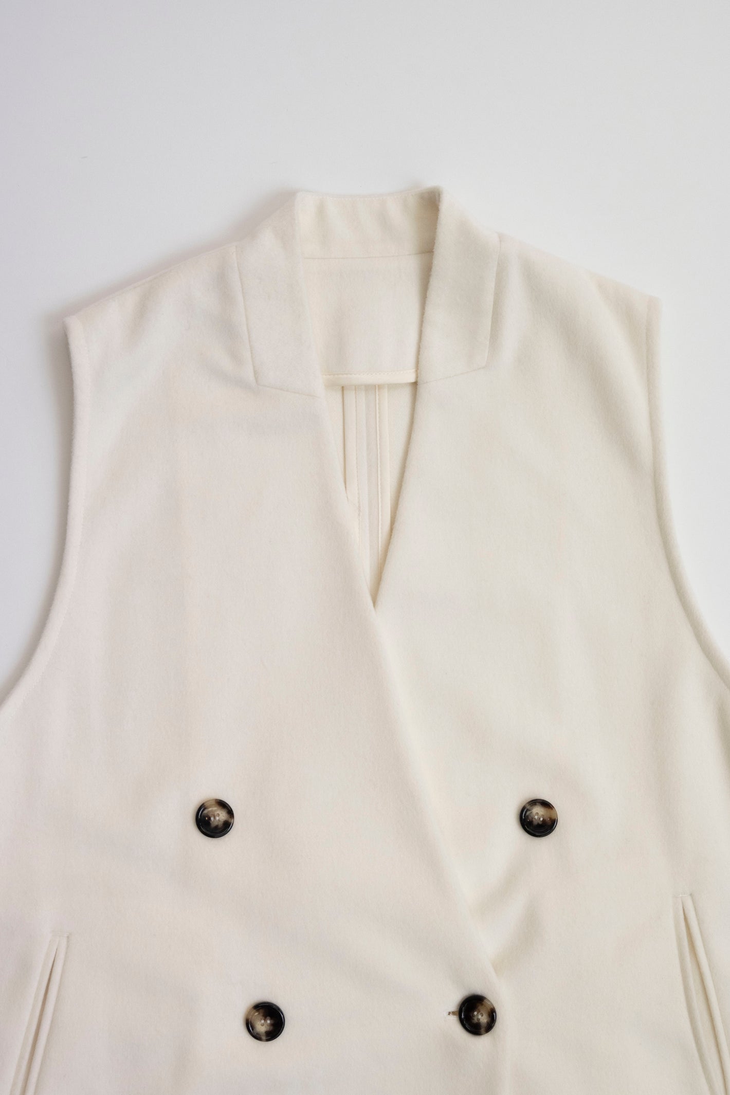 melton long gilet