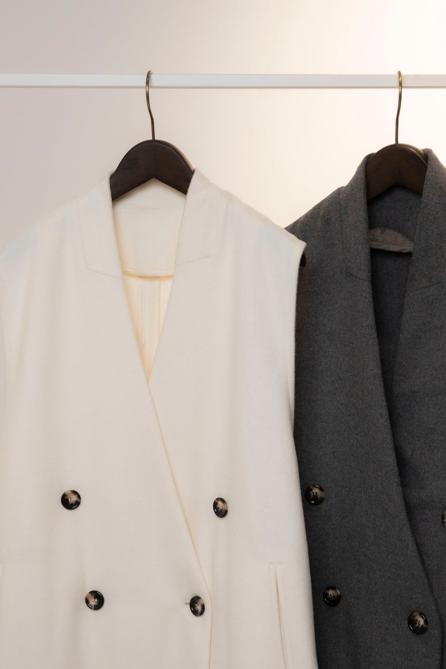 melton long gilet