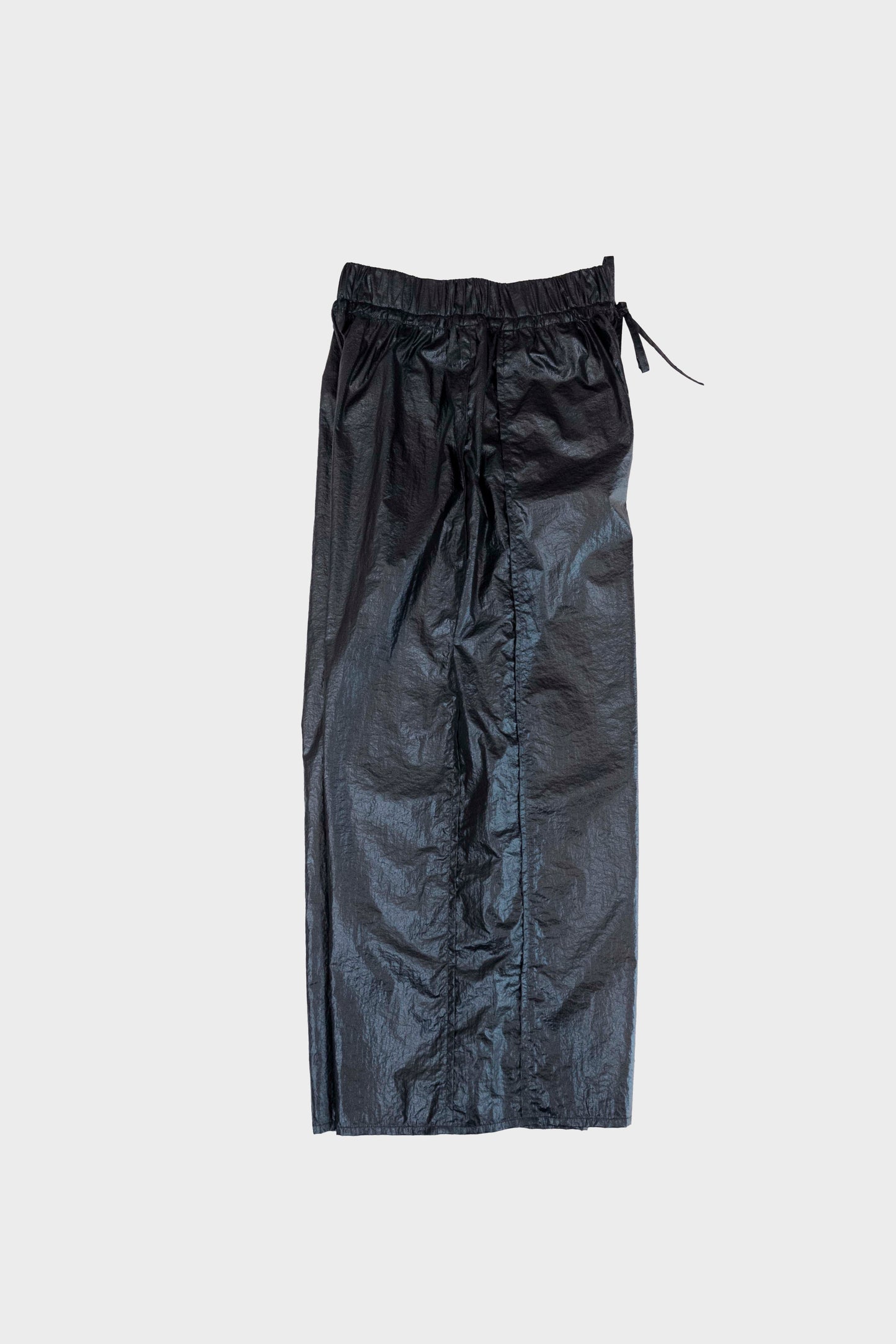 METALLIC TAFFETA PANTS