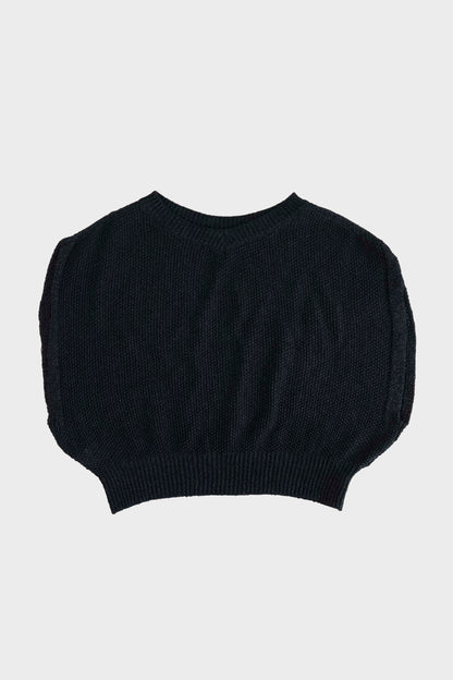 Washi-blend 2way glitter knit