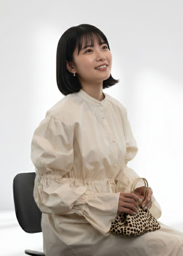 volume sleeve shirt  dress　