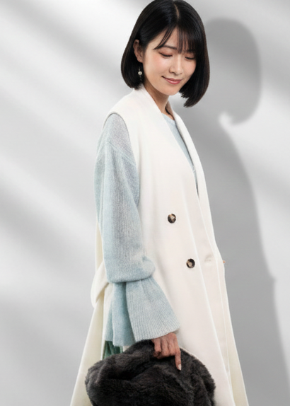 mohair blend sheer knit