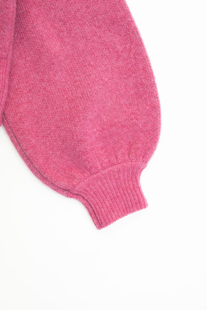 W-Jacquard 2way knit cardigan