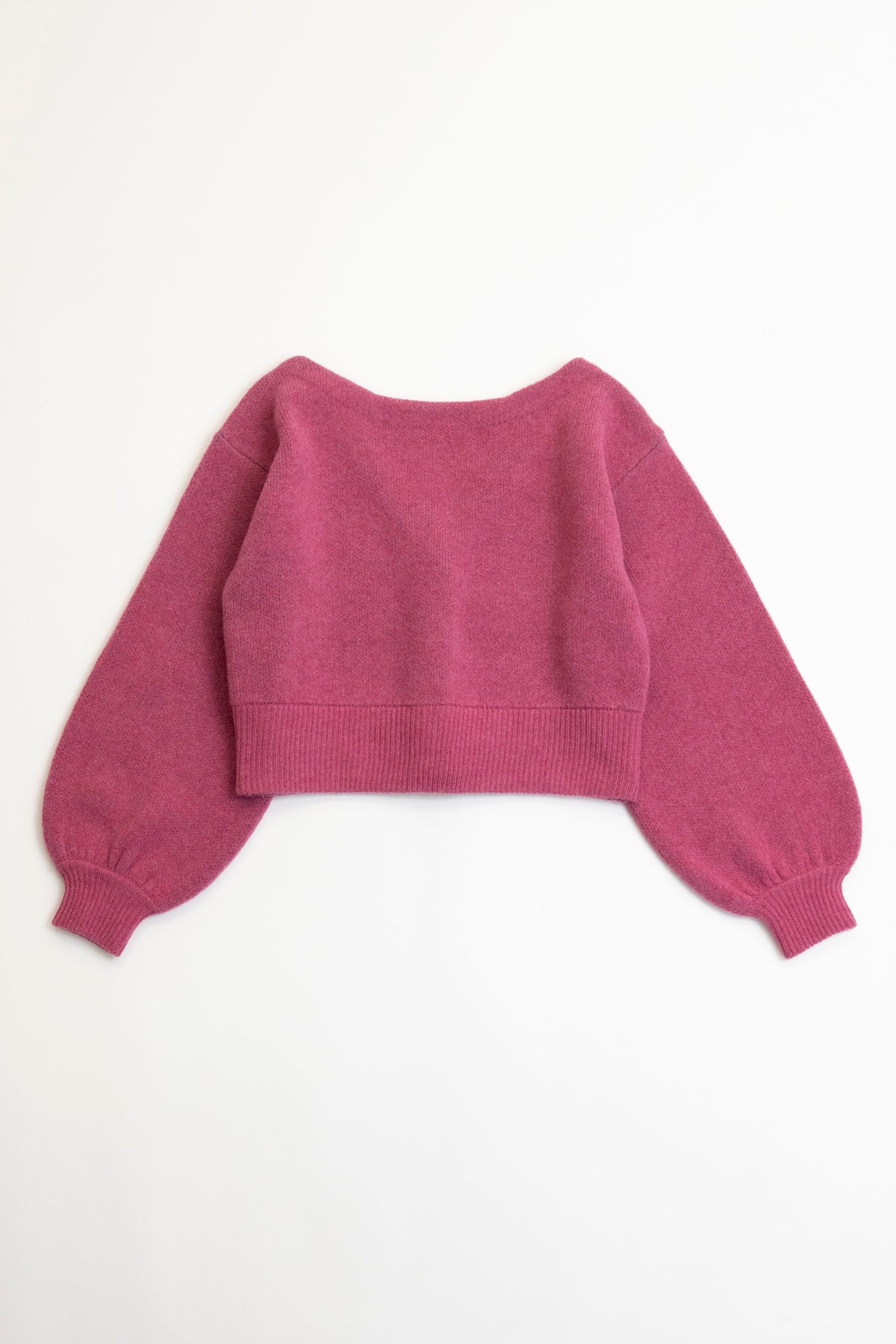 W-Jacquard 2way knit cardigan