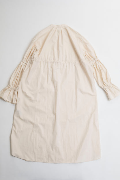 volume sleeve shirt  dress　